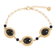 Rose & Camellia Rose & Camilla armband 2502 Bracelet vintage black gold 16 + 3 CM
