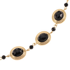 Rose & Camellia Rose & Camilla armband 2502 Bracelet vintage black gold 16 + 3 CM