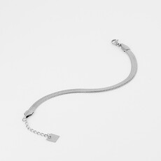 Zag Bijoux Zag Bijoux armband SBS10969-00mix Bracelet snake silver 15 + 3 CM