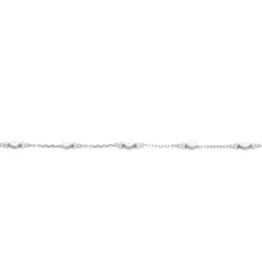Karma Jewelry Karma Jewelry armband 94164S Bracelet Leni Pearls 925 silver 16 + 3 CM