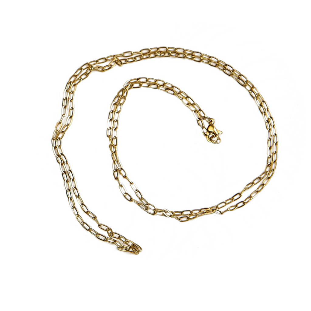 Bauer Basics Bauer Basics ketting goud schakel 67 CM