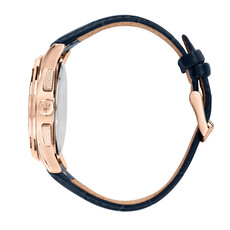 Maserati Maserati R8871624009 Sorpasso Chronograph watch (rose goud/blauw) 42 MM heren horloge