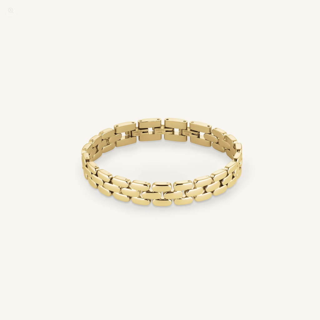 Rosefield Rosefield armband JBLBG-J889 Legacy Bracelet Gold 17 + 2 CM