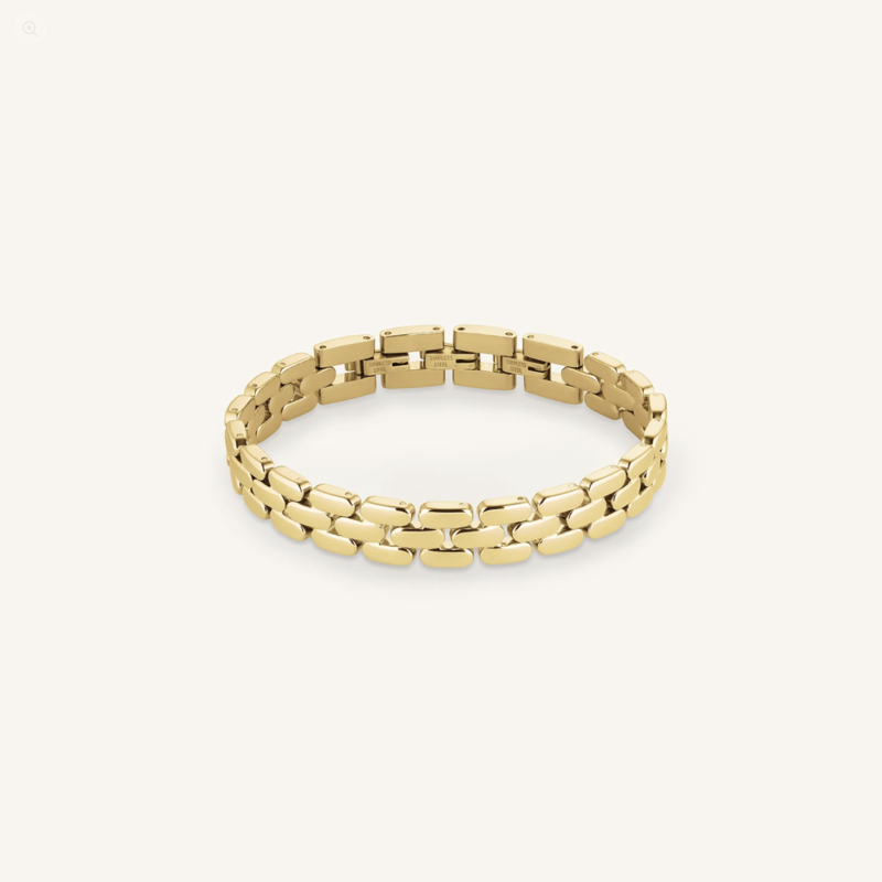 Rosefield Rosefield armband JBLBG-J889 Legacy Bracelet Gold 17 + 2 CM