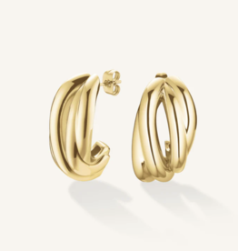 Rosefield Rosefield oorbellen JESTG-J1057 Tangle Earrings Gold 1.7 x 3 x 0.55 CM