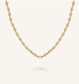 Rosefield Rosefield Ketting JNCSG-J1051 Coffee Bean Necklace gold 42 + 4 CM