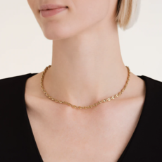 Rosefield Rosefield Ketting JNCSG-J1051 Coffee Bean Necklace gold 42 + 4 CM