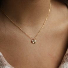 Karma Jewelry Karma Jewelry ketting T326S Necklace Belle Bow 925 silver 38 - 45CM