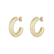 Yehwang Yehwang oorbellen 0293079-188 Earrings Structure gold 2.4 CM