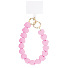Yehwang Yehwang Telefoonsnoer pink heart gold