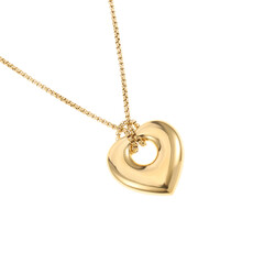 Rose & Camellia Rose & Camellia ketting 08956 Necklace long heart gold 80 + 5 CM