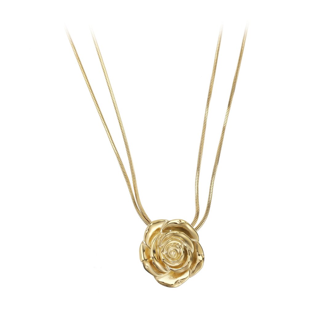 Rose & Camellia Rose & Camellia ketting 11506 Necklace long rose gold 100 CM