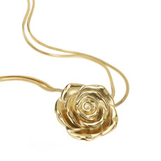 Rose & Camellia Rose & Camellia ketting 11506 Necklace long rose gold 100 CM