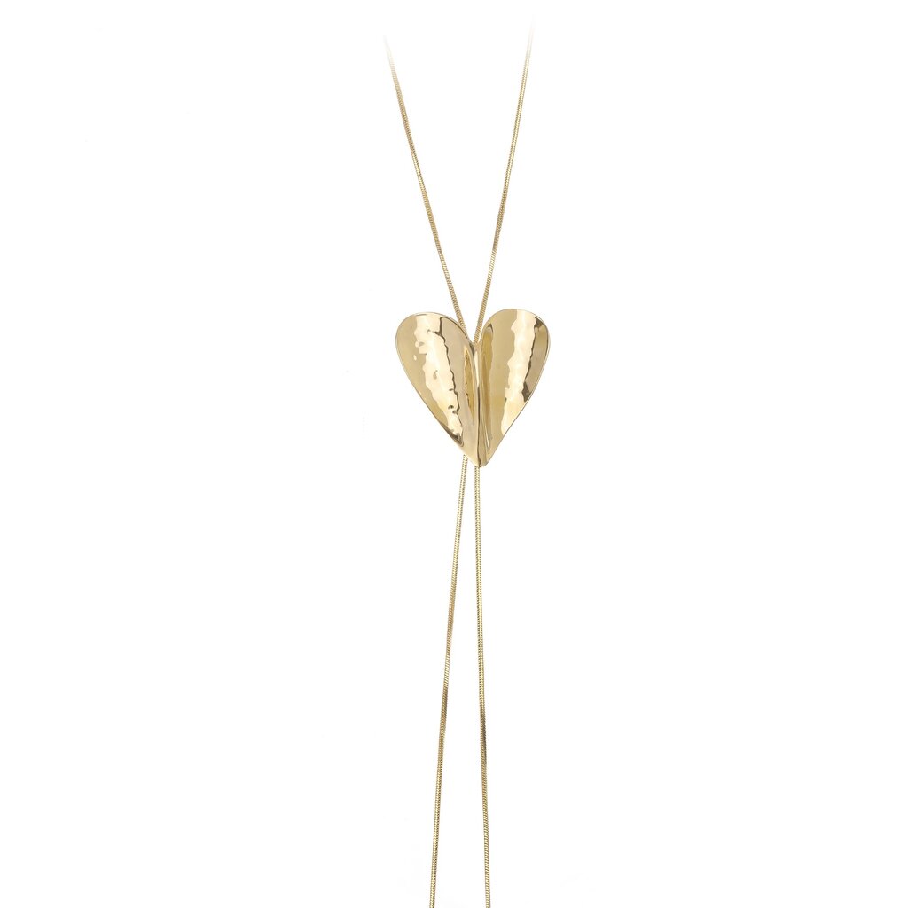 Rose & Camellia Rose & Camellia ketting 311509 Necklace long Heart gold adjustable 100 CM