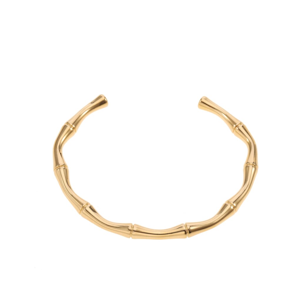 Rose & Camellia Rose & Camellia armband 07950 Bracelet Bamboo gold