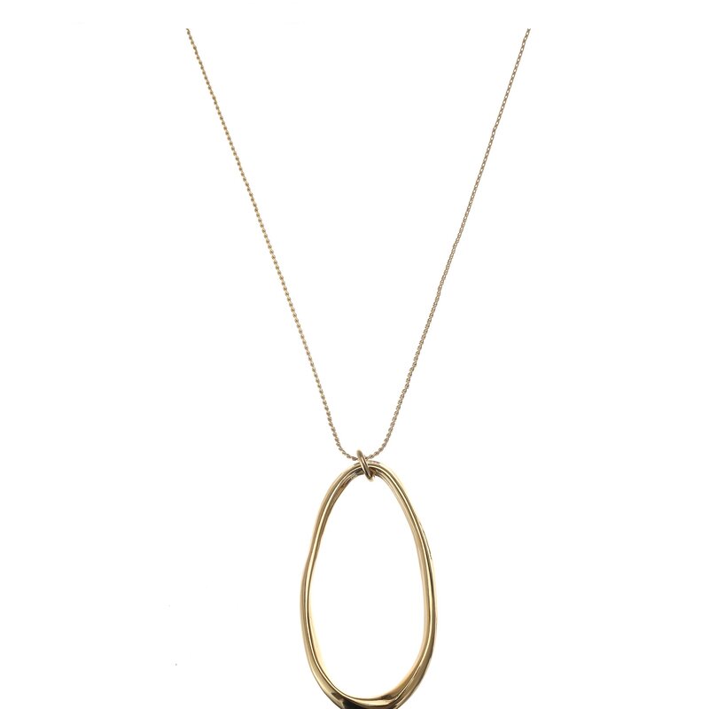 Rose & Camellia Rose & Camellia ketting 10508 Necklace Long fantasy gold 73 CM