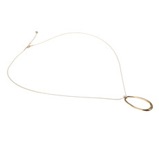Rose & Camellia Rose & Camellia ketting 10508 Necklace Long fantasy gold 73 CM