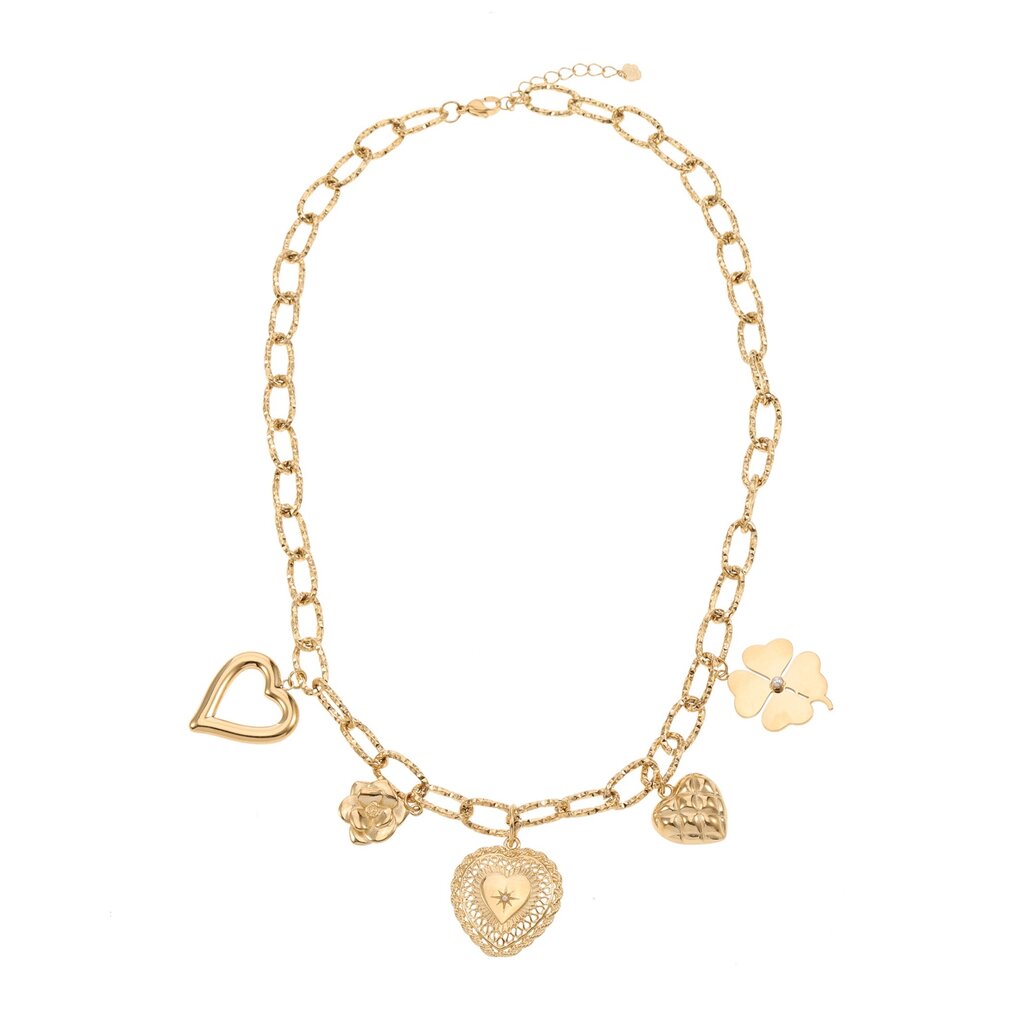 Rose & Camellia Rose & Camellia ketting 916502 Necklace charms gold 52 + 5 CM