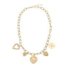 Rose & Camellia Rose & Camellia ketting 916502 Necklace charms gold 52 + 5 CM