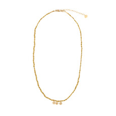 Rose & Camellia Rose & Camellia ketting 308952 Necklace Yellow flowers gold