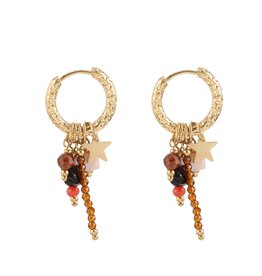 Rose & Camellia Rose & Camelia oorbellen 308957 Earrings fantasy gold