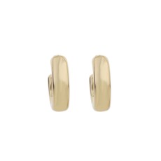 Rose & Camellia Rose & Camellia oorbellen 808956 Earrings open hoops big pin gold 3 CM