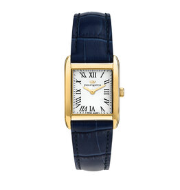 Philip Watch Philip watch R8251225501 Museum Lady  ( Goud / Blauw ) 34/24.7 MM Swiss Made Dames horloge