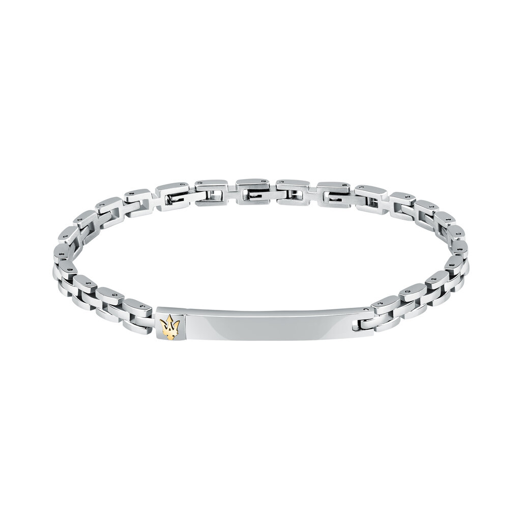 Maserati Maserati Armband JM324AVD55 Iconic BR SS stainless steel silver 18 + 3.5 CM