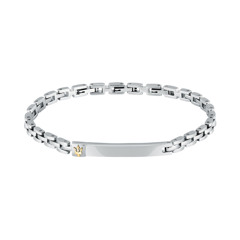 Maserati Maserati Armband JM324AVD55 Iconic BR SS stainless steel silver 18 + 3.5 CM