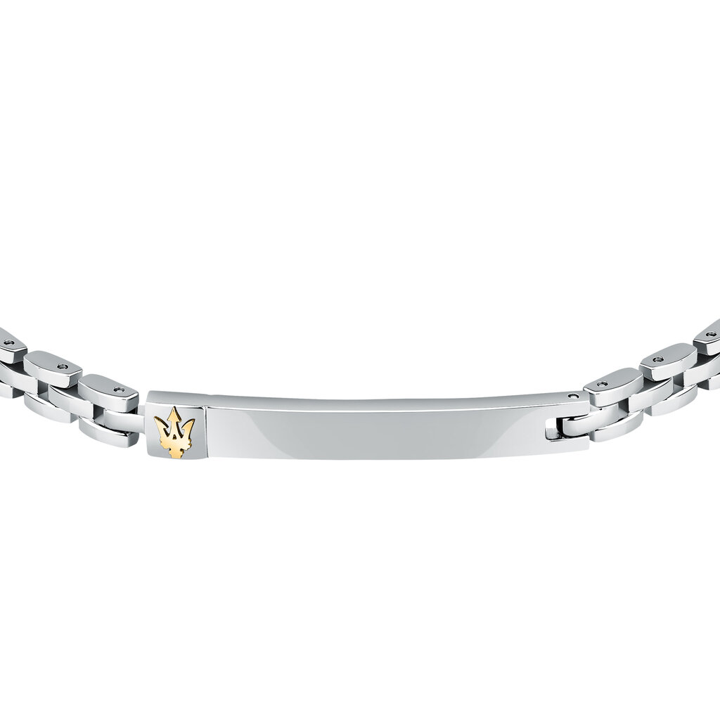 Maserati Maserati Armband JM324AVD55 Iconic BR SS stainless steel silver 18 + 3.5 CM