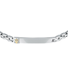 Maserati Maserati Armband JM324AVD55 Iconic BR SS stainless steel silver 18 + 3.5 CM