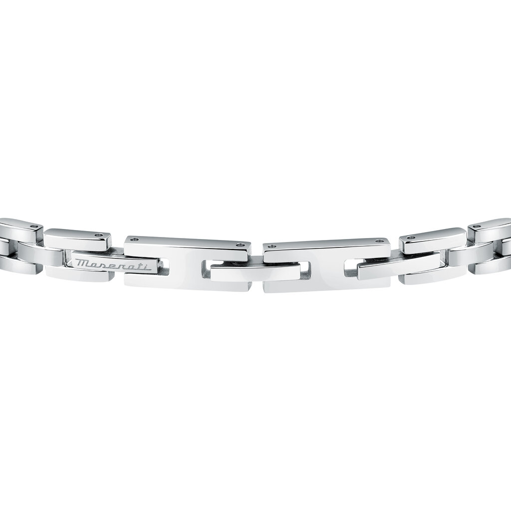 Maserati Maserati Armband JM324AVD55 Iconic BR SS stainless steel silver 18 + 3.5 CM