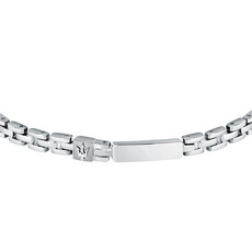 Maserati Maserati Armband JM324AVD57 Iconic BR SS stainless steel silver 18 + 3.5 CM