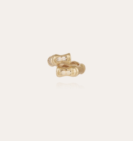 Gas Bijoux Jewelry Gas Bijoux ring 677601 Bague Bambou Liane strass gold