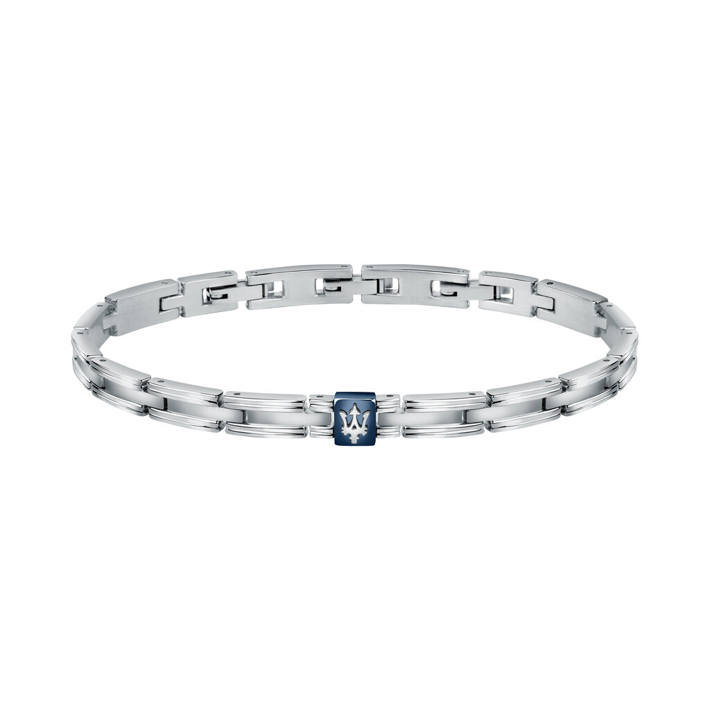 Maserati Maserati armband JM420ATKO3 Bracelet Icon BR chain SS blue silver 18.5 + 3.5 CM