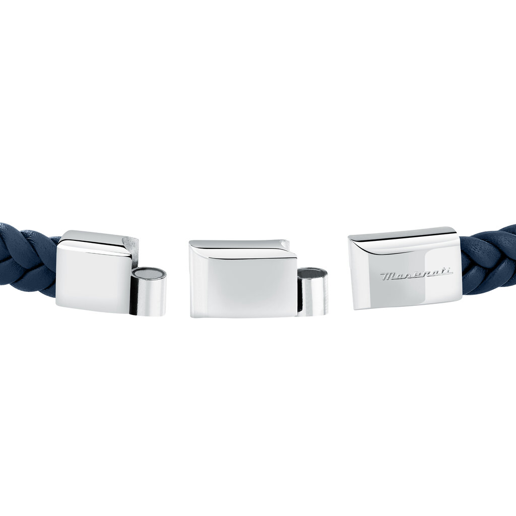 Maserati Maserati armband JM4249IK03 Bracelet Recycled leather BR SS YG + blue  19 + 1 CM