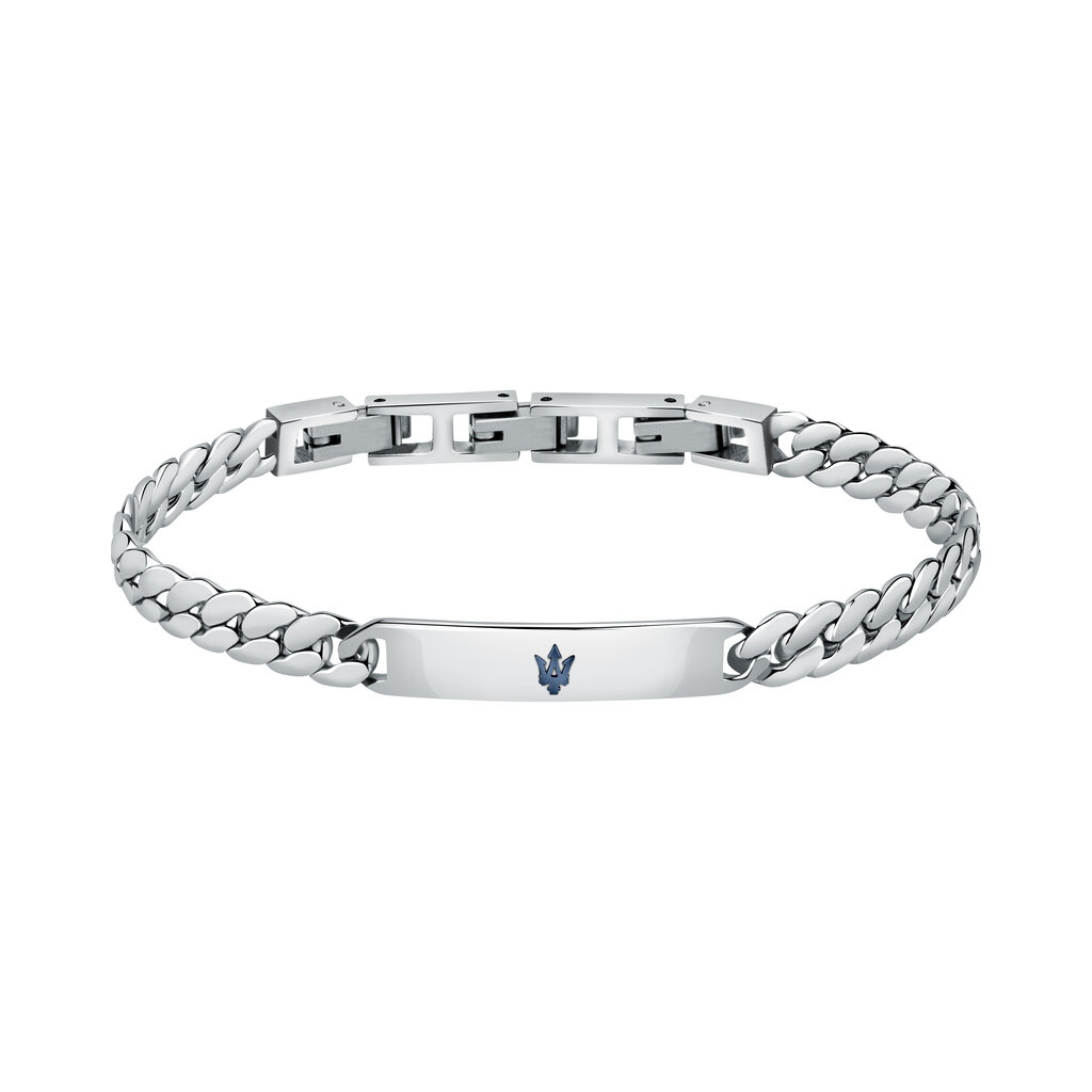 Maserati Maserati armband JM222AVD05 Bracelet Iconic BR SS blue 18.5 + 3.5 CM