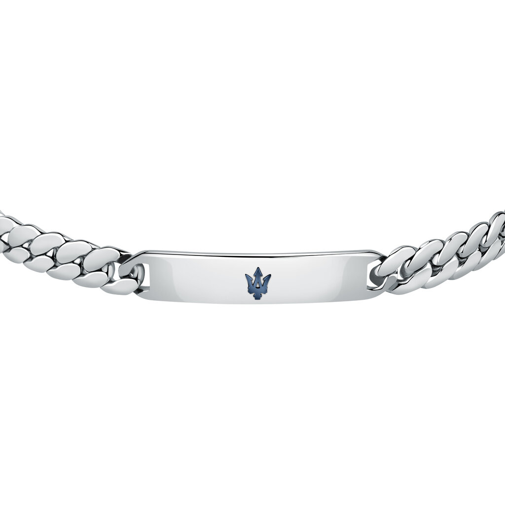 Maserati Maserati armband JM222AVD05 Bracelet Iconic BR SS blue 18.5 + 3.5 CM