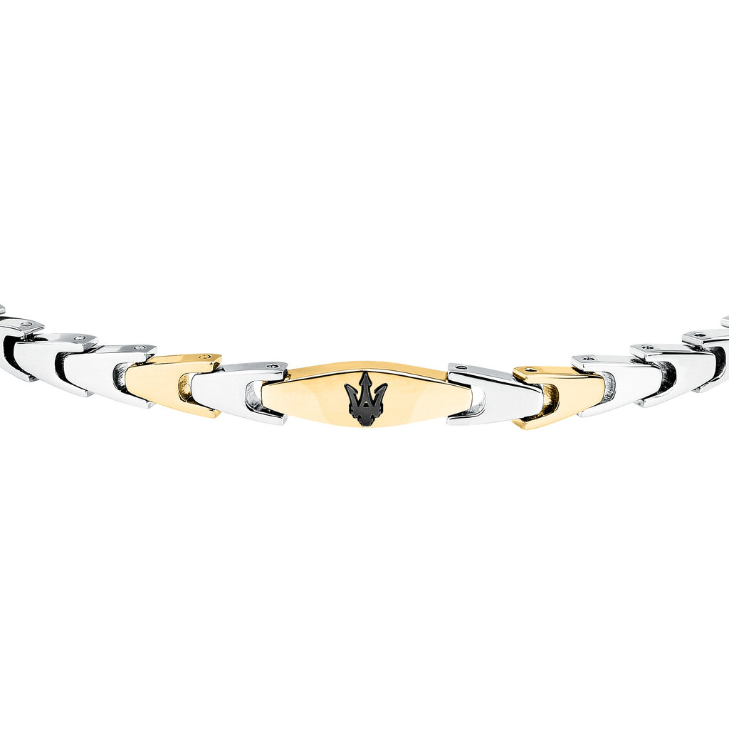 Maserati Maserati armband JM225AVD84 Bracelet Iconic BR SS YG / Black  18 + 3.5 CM