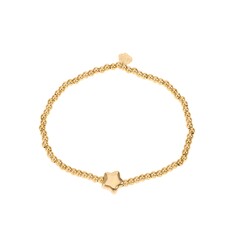 Rose & Camellia Rose & Camellia armband 07959 Bracelet elastic star gold