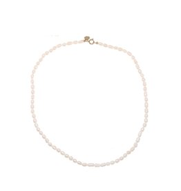 Rose & Camellia Rose & Camellia ketting 14508 Necklace Pearls gold 40 CM
