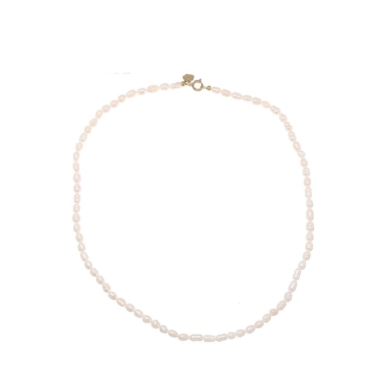 Rose & Camellia Rose & Camellia ketting 14508 Necklace Pearls gold 40 CM