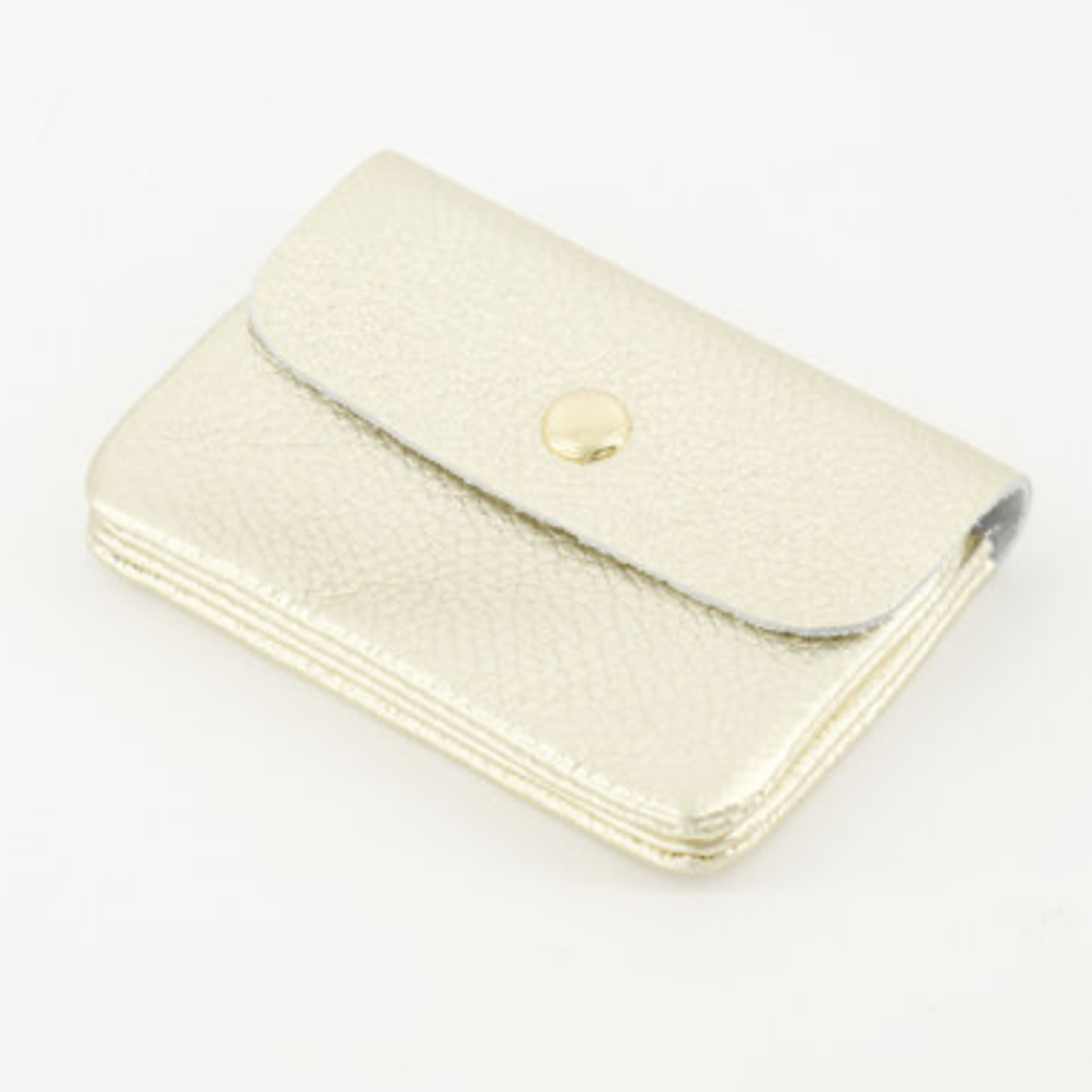 Label Deluxe bag Lisa Small Portemonnee 8599 Wallet Gold Metallic 11,5 x 8 x 1,5 CM