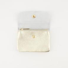 Label Deluxe bag Lisa Small Portemonnee 8599 Wallet Gold Metallic 11,5 x 8 x 1,5 CM