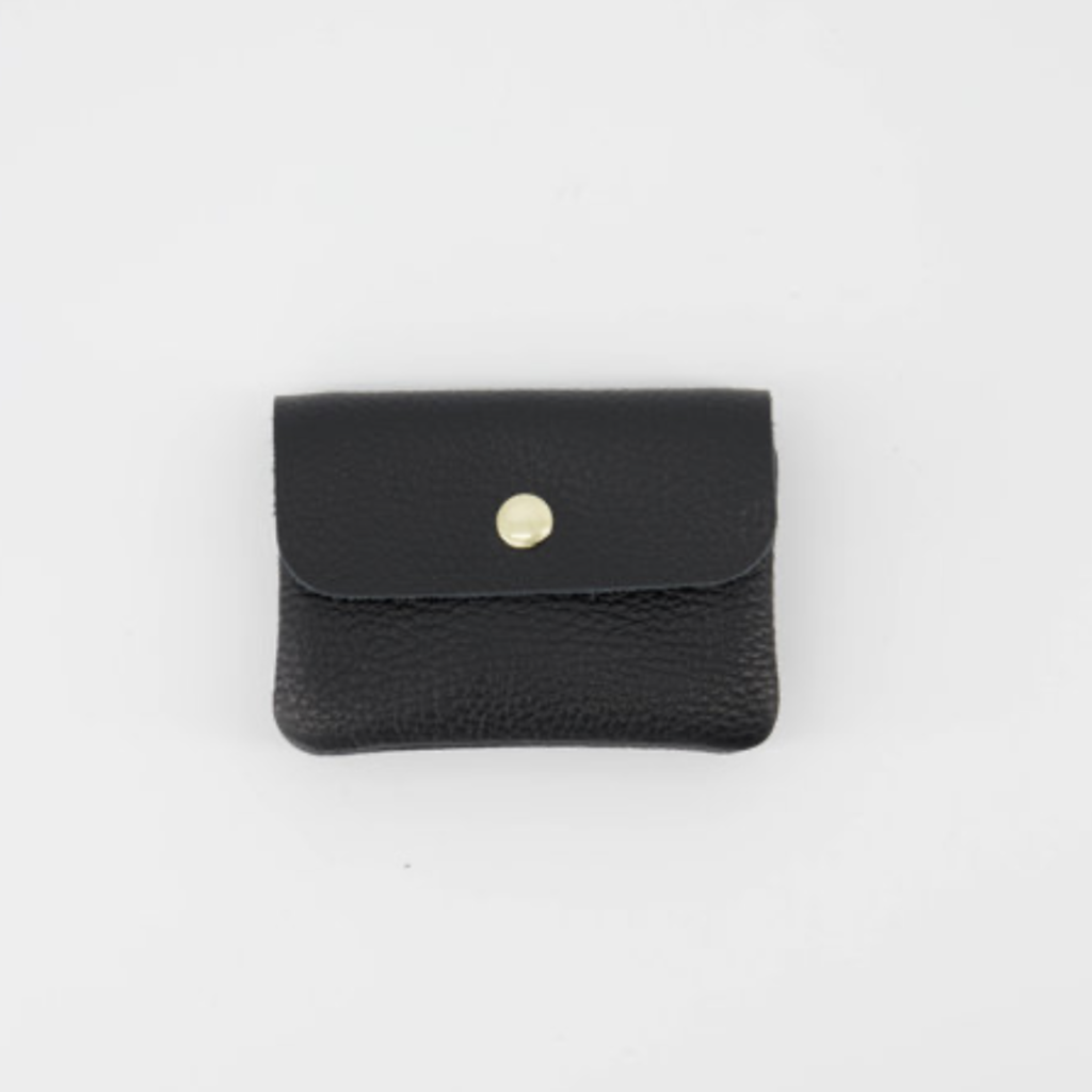 Label Deluxe bag Lisa Small Portemonnee 6318 Wallet Black Gold 11,5 x 8 x 1,5 CM
