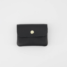 Label Deluxe bag Lisa Small Portemonnee 6318 Wallet Black Gold 11,5 x 8 x 1,5 CM