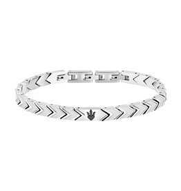Maserati Maserati armband JM225AVD91 Bracelet Iconic BR SS Black 18 + 3.5 CM