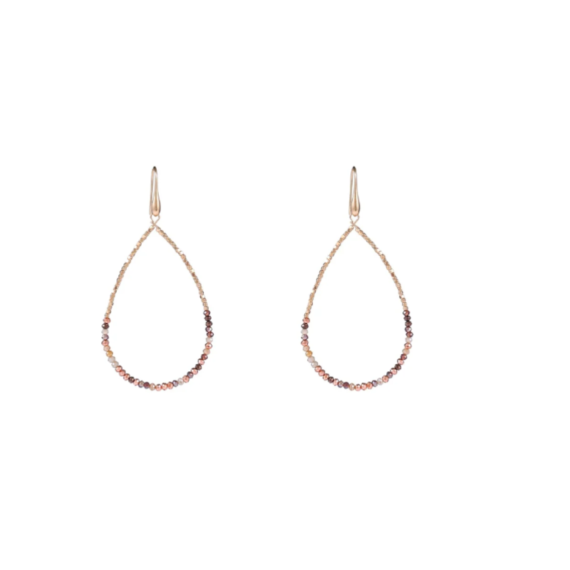 Day & Eve by Go Dutch D&E by Go Dutch oorbellen E3507-21 Elegant Beads Drop - 14K +