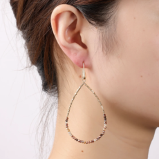 Day & Eve by Go Dutch D&E by Go Dutch oorbellen E3507-21 Elegant Beads Drop - 14K +