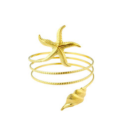 Label Deluxe Bijoux Sofi boven armband Seastar gold